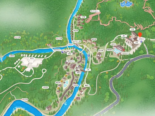 丰南结合景区手绘地图智慧导览和720全景技术，可以让景区更加“动”起来，为游客提供更加身临其境的导览体验。